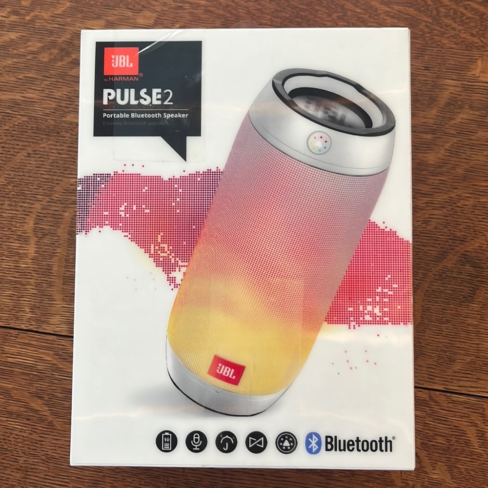 JBL by Harman Pulse 2 Portable Bluetooth Speaker NEW